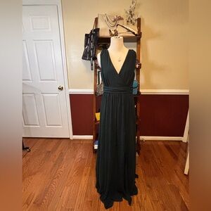 Lulu's Deep Green Maxi Dress